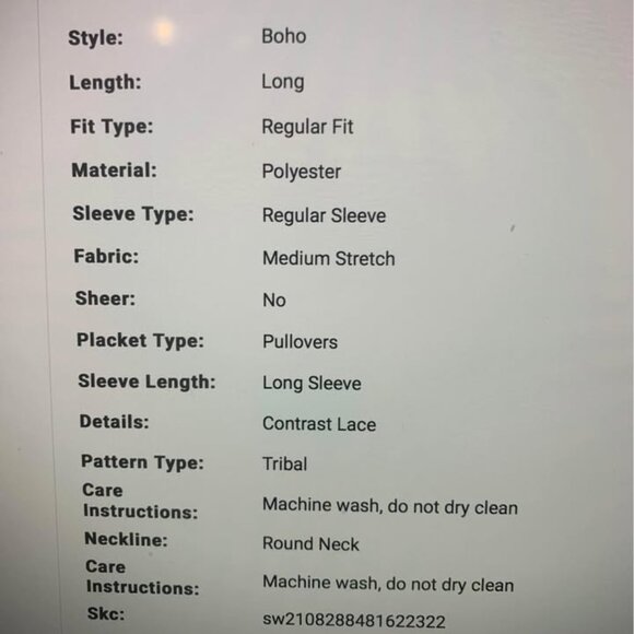 Ladies XL (12) long sleeve shirt - Picture 8 of 10